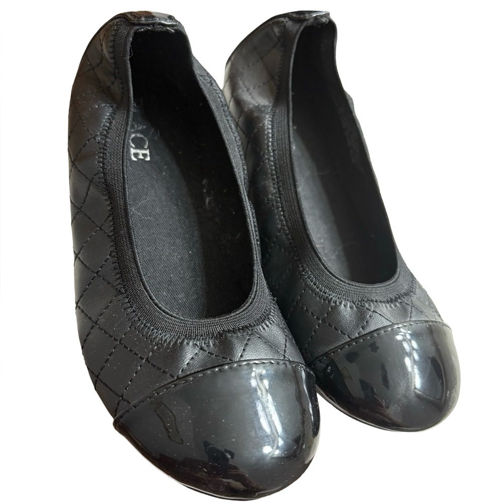 The Children's Place Black Quilted Dress Shoes